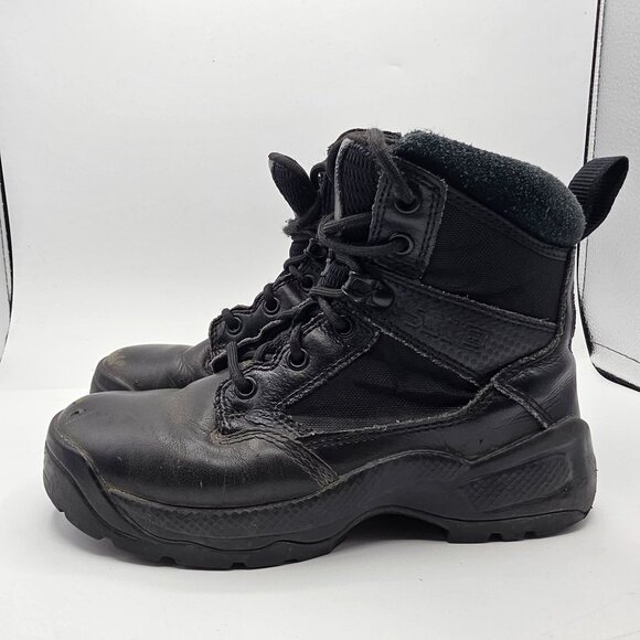 5.11 Tactical ATAC 2.0 6" Side Zip Boot Womens Size 6 Black Casual Walking Work - Picture 13 of 13